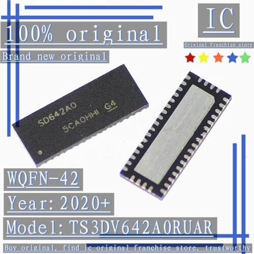 2020+ 100% Brand new original 1PCS-5PCS TS3DV642A0RUAR WQFN-42 Multi-channel differential switch/multiplexer