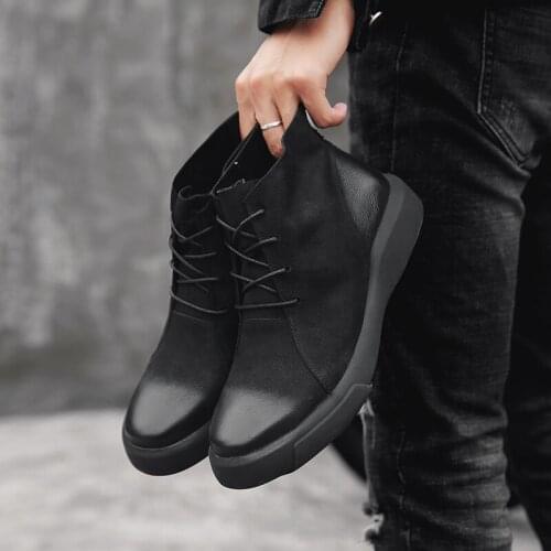 2020 man causal informales coturno black shoe Mens casual hombre spring zapatos leather sport para casuales sale cuero genuine