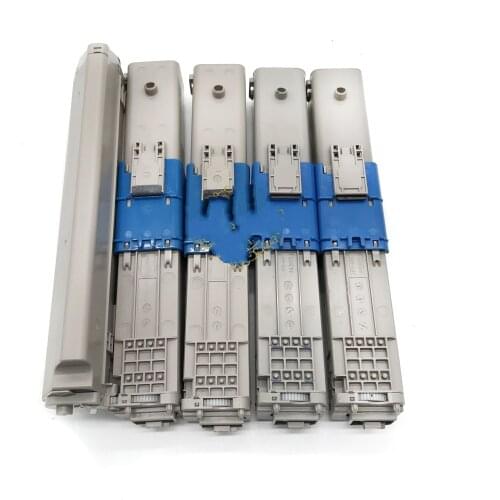 4pcs 1sets Toner kit c332 printer toner Compatible for OKI C332 MC363 C332dn copier toner cartridge KCMY