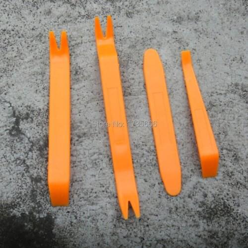 4pcs Car Radio Door Body Clip Trim Dash Panel Removal Installer Pry Tool Kit For BMW