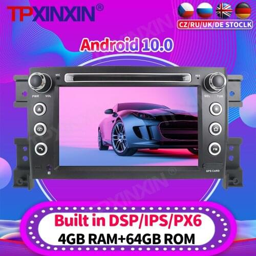 Android 10 For Suzuki Grand Vitara 2005 - 2012 Car Radio Multimedia Video Player Navigation Stereo GPS Accessories Auto 2din DVD