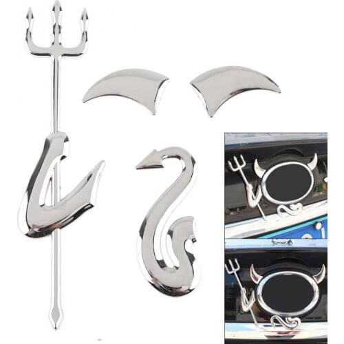Devil 3D Car Sticker Car styling decal for Renault Eolab Twizy Audi Ah A8 Volvo Toyota Infiniti