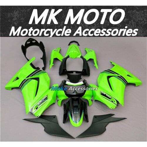 Motorcycle Fairings Kit Fit For Kawasaki Ninja 250 2008-2009 Bodywork Set High Quality ABS Injection NEW Green Black