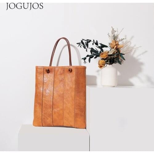 Fashion Handmade Europe And The United States Style High Quality Retro Multi-Functional Leather Handbag Luxury Shoulder Bags