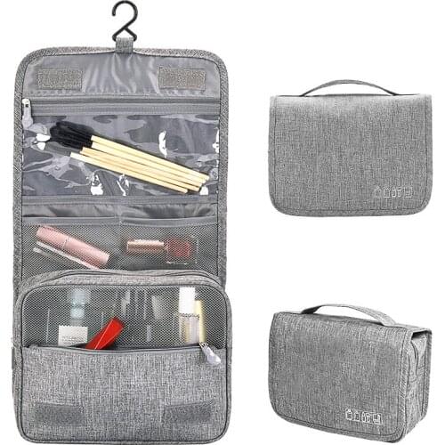 New Waterproof Hook Wash Bag Korean Women Trave Hiking Foldable Cosmetic Storage Cosmetic Bag Female Outdoor Sport Swimming Bags