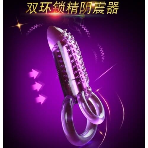 Wholesale Sex Shop Penis Toys Clitoris Vibrators For Women Clitoral Stimulator Double Ring Cock Male Dildo Strapon Bullet Vibrat