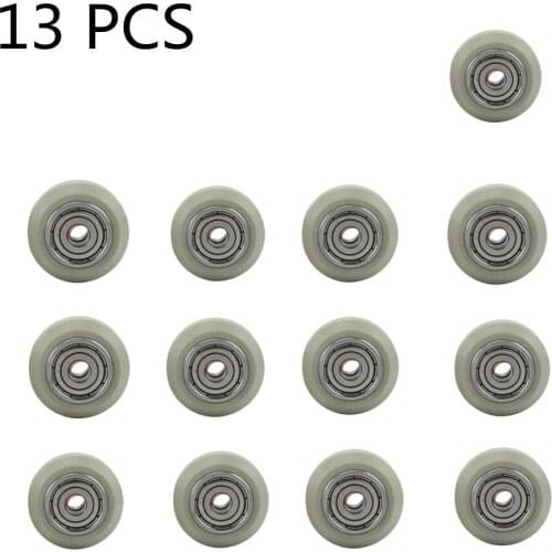 13PCS V Wheel 625ZZ Bearing High-quality IGUS Material Manufacturing V-slot V-type for Ender 3 cr-10 3D Printer Accessories