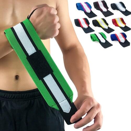 HUYIDA 1PC New Adjustable Wristband Wrist Band Brace Wrap Bandage Gym Strap Support Bands For Weight Lifting Sport Exercise Tool