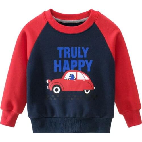 Bambino 2-9Years Baby Boy Sport Tops Kids Winter Clothes with Fleece Little Boys Clothing Children Costume Warm Jackets
