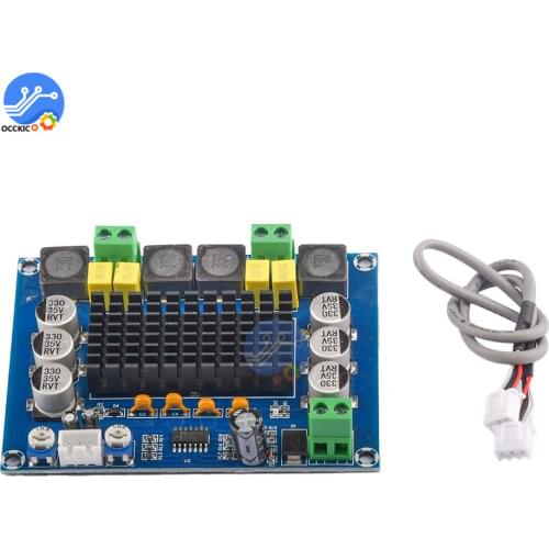TPA3116D2 XH-M543 Dual-channel Stereo High Power Digital Audio Amplifier Board 2*120W Amplificador DIY Module 12V-24V