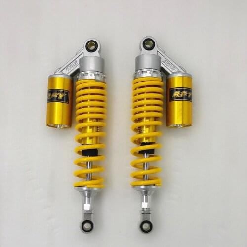 Universal 350mm 8mm spring Motorcycle Shock Absorbers for Suzuki Honda CB750 F2N Yamaha VMAX KAWASAKI Z900 ATV Quad black gold