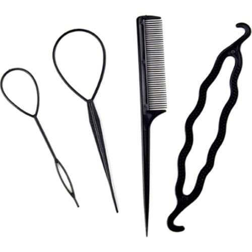 Magic Bun Maker DIY Girls Braid Twist Hair Clips Styling Hairstyle Braiding Tools Hair Accessories Women