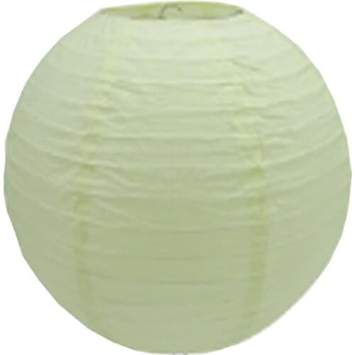 10pcs beige Ivory light yellow Paper Lantern hanging lantern decoration