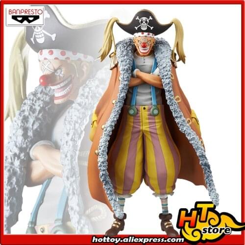 100% Original Banpresto DXF THE GRANDLINE MEN vol.6 Collection Figure - Buggy From "Movie ONE PIECE STAMPEDE"