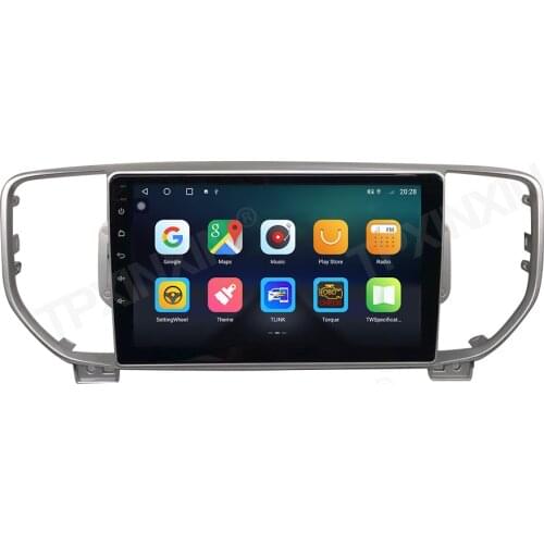 6+128G For Kia Smart Run Sportage KX5 2015 2016 2017 2018 Android 10 .0 Car Tape Recorder Multimedia Player GPS Navigation