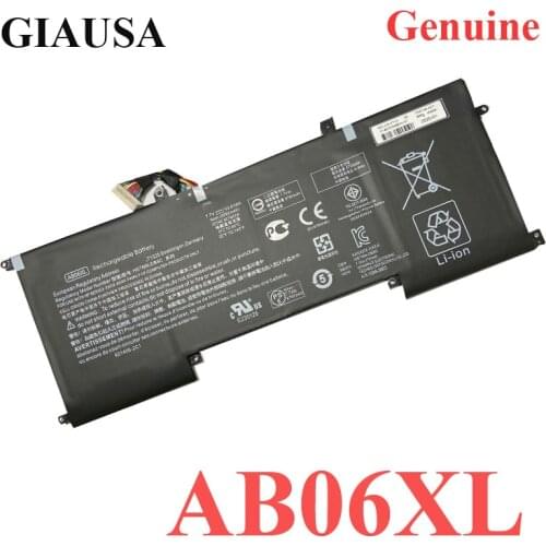 GIAUSA Genuine AB06XL Battery for HP ENVY 13-AD019TU 13-AD020TU 13-AD106TU 13-AD108TU TPN-I128 HSTNN-DB8C 921408-2C1 921438-855