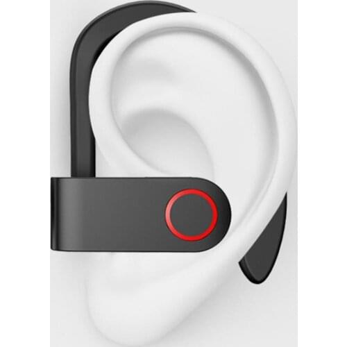 Wireless Sports Headphones TWS Bluetooth 5.0 Earphones Ear Hook Running Noise Cancelling Stereo Earbuds With MIC IPX4 Waterproof