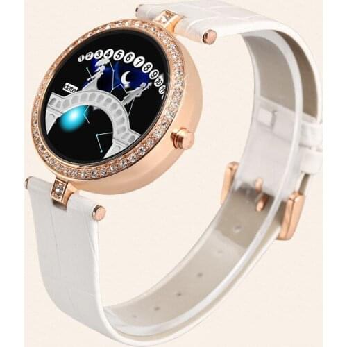 Fashion Personality Ladies Watch Constellation Belt Valentines Day Gift Led Electronic Watches Starry Rhinestone