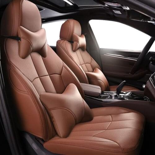 ZHOUSHENGLEE Custom Car Seat Covers for LAND ROVER Discovery Freelander Range Rover Evoque Range Rover sport car accessories