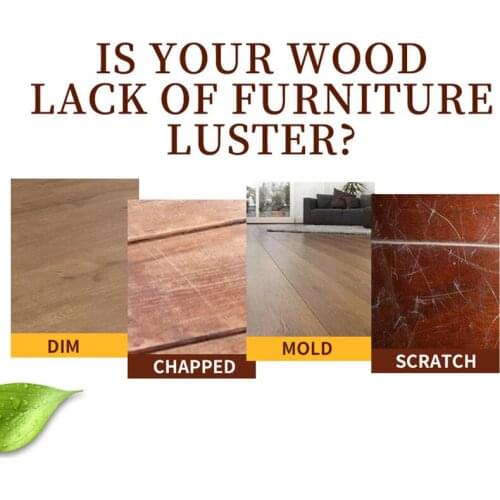 Wood Seasoning Beewax Naturally Traditional Beeswax Polish Wood Furniture Cleaner CLH@8