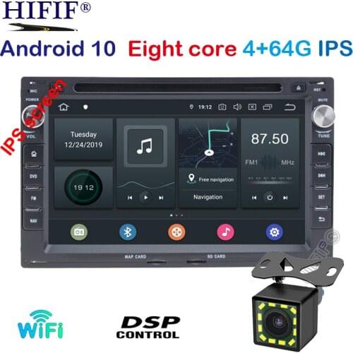 DSP IPS 4G Android 10 Car GPS For VW PASSAT B5 B4 JETTA BORA GOLF 4 SHARAN POLO MK5 MK4 MK3 T5 TRANSPORTER for Peugeot 307 dvd