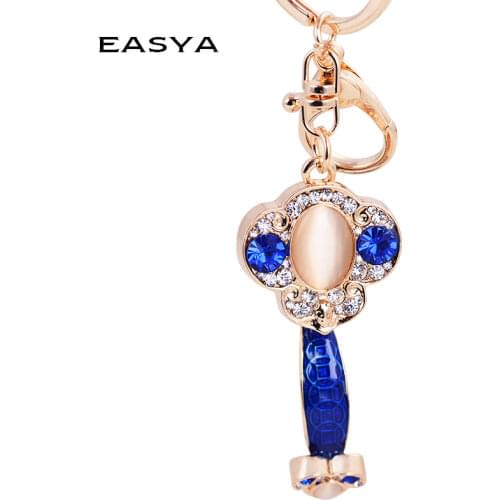 EASYA Chinese Element Opal Ruyi blessing Lucky Bag Ornaments Pendants Wholesale Car Keychain CHY-3151