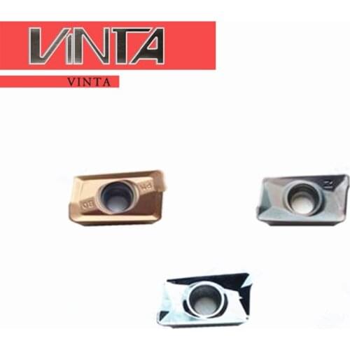 CNC milling inserts APKT11T3 series 90° Square shoulder step milling blade Milling inserts for aluminum, high-temperature alloys