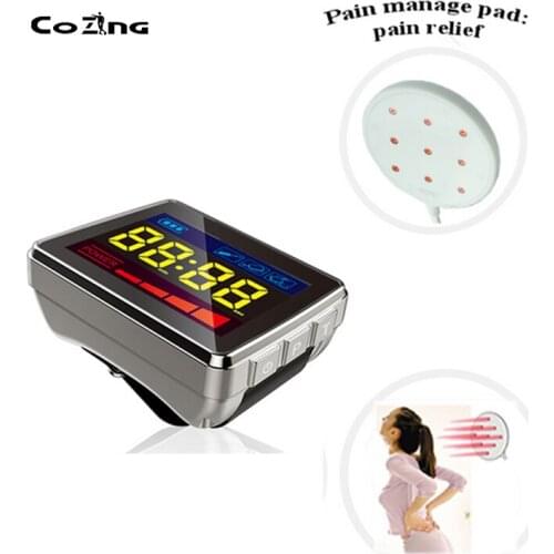 Medical Laser Therapy Electronic Device Home Remedies Neck And Back Pain Reliever Hand Held Acupuncture LLLT Massager Device