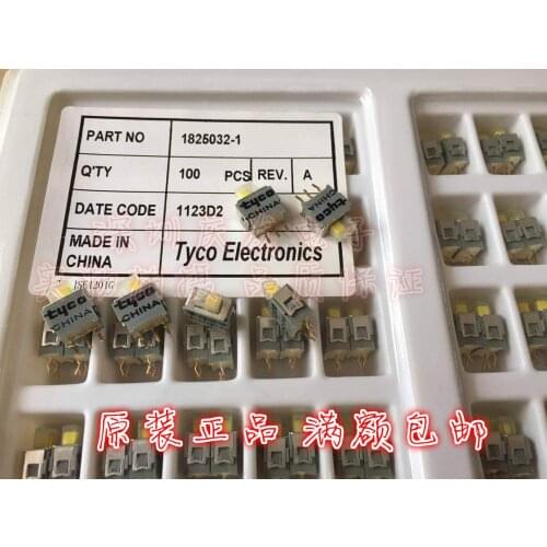 Original new 100% 1825032-1 micro toggle switch 3pin 2 gear waterproof and dustproof sliding switch