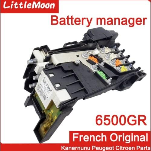 LittleMoon Brand New Genuine Battery manager battery fuse box 6500GR For Peugeot 3008 RCZ 1.6T Citroen C4 Grand Picasso