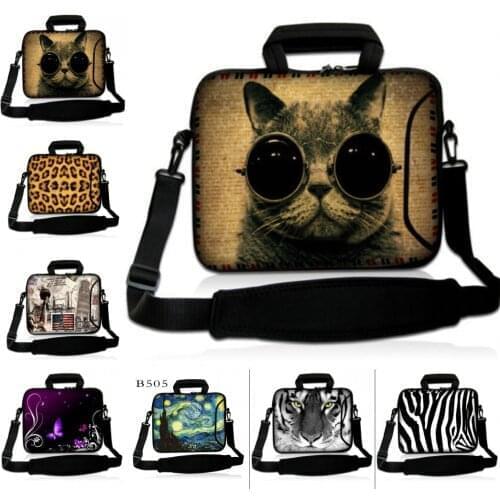 Customized Laptop bag with shoulder straps for xiaomi air/macbook air/pro/hp/asus 13.3 14 15.6 17 neoprene Laptop messenger bag