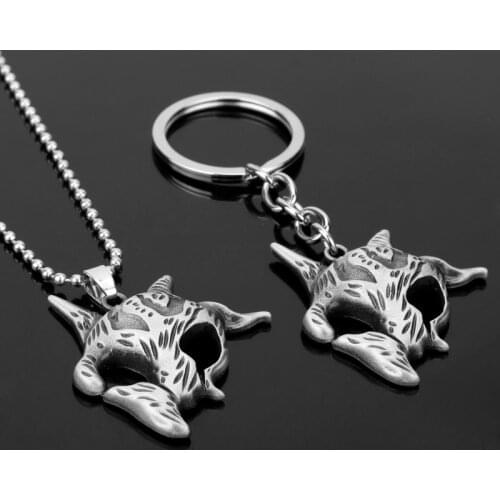 Dongsheng Game League Legends LOL Necklaces for Men Eternal Hunters Kindred Necklace Male Women Necklace Collier Jewelry