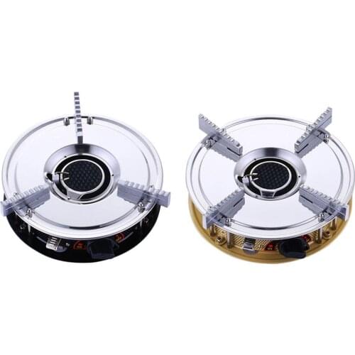 Camping Stove High Temperature Resistant Ceramic Gas Furnace Portable Gas Burner Stove For Outdoor And Indoor Camping Cooking