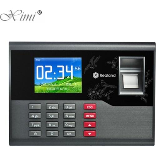 Attendance System Fingerprint TCPIP USB Password Access Control Office Time Clock Employee Recorder Device Biometric Machine