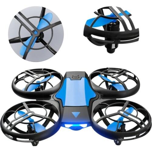 V8 2.4G 4CH New Mini Drone Gesture Sensing WiFi Fpv Air Pressure Height Maintain Foldable Quadcopter RC Dron Toy Gift