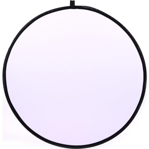CY 32inch 80cm Free ship Translucent Photo Studio Reflector Handhold Collapsible Portable Disc Light Reflector for Photography