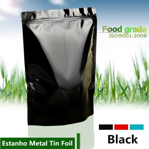 18x30cm Large Capacity Mylar Aluminum Foil Zip Lock Packaging Bags Smell Proof Food Saver Heat Seal Stand Reusable Color Package