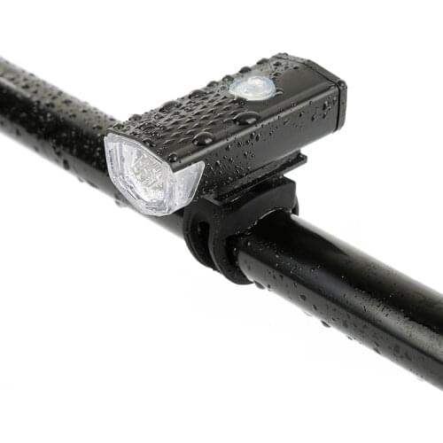 USB Rechargeable Bike Light 400 Lumen 3 Mode Bicycle Front Light lamp Bike Headlight Cycling LED Flashlight Lantern Night safety