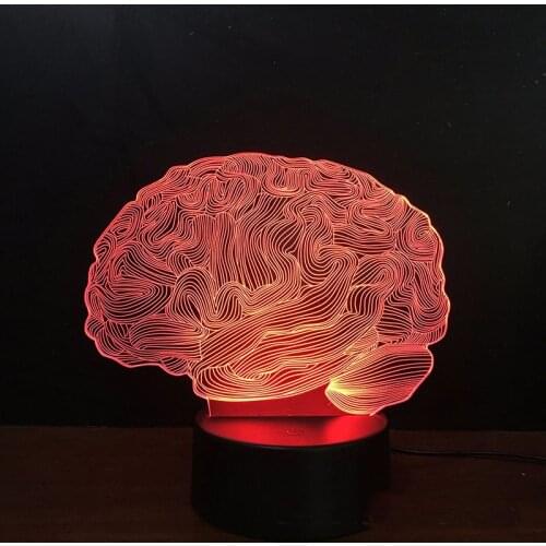 Funny theme mark 3D Lamp Game LED night light 7 Color Change Touch Mood Lamp Dropship