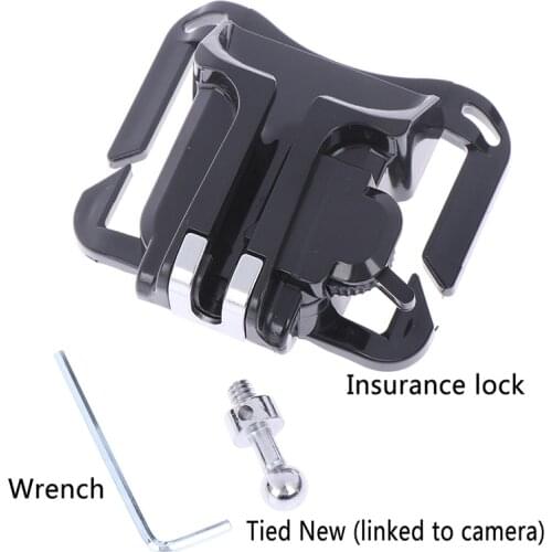 1pc Fast Loading Holster Hanger Quick Strap Waist Belt Buckle Button Mount Clip Camera Video Bags For DSLR Cameras