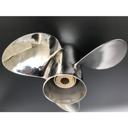 12x13 For 35-60HP HONDA STAINLESS STEEL PROPELLERS outboard boat motors marine propellers