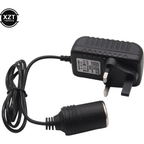 220V to 12V for Car Cigarette Lighter Power Adapter Socket 220V to 12V 600ma Charger Converter Home Parts US/EU/UK