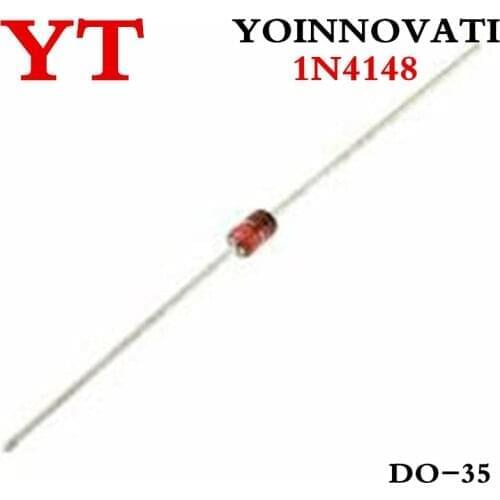 500pcs IN4148 1N4148 4148 DO-35 sast switching diode