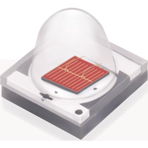 60 degrees highlight 3W Ceramic basis material of 3w red 660nm high power 3535 smd