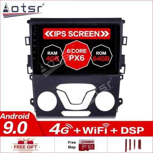 Android10.0 Car gps Multimedia Player radio for Ford Mondeo 5 2014 -2019 GPS Navigation car Multimedia radio head unit audio dsp