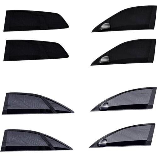Car Side Windows Sunshade Foldable UV Ray Universal Curtain Front Rear Window Curtain Car SUV Sun Protection Mesh