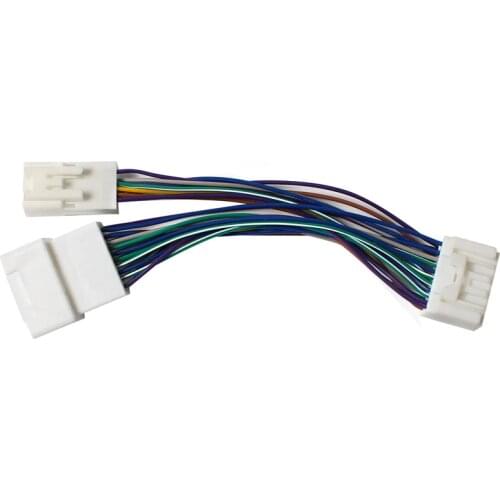 Car Music Adapter CD Changer Y Splitter Cable Radio Wiring Harness(20 Pin to 6+6Pin & 5+7 Pin) For Lexus LS430 2001-2007 QX495