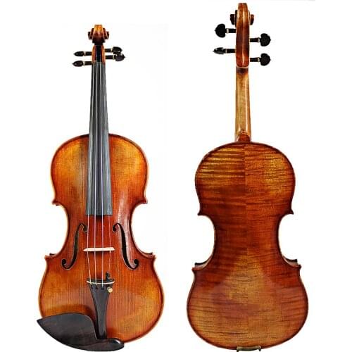 Free Shipping Copy Guarneri'del Gesu' 100% Handmade Oil Varnish Violin FP02