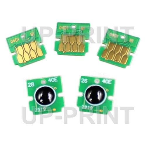 UP 2pcs T04D100 T04D1 Maintenance Ink Tank Chip Compatible for Epson EcoTank ET-2700 2750 2756 3700 3750 4750 printer