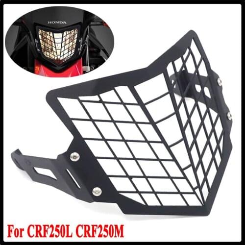 For HONDA CRF250L CRF250M CRF 250 L CRF 250 M 2012-2017 2013 Headlight Protector Grille Guard Cover CRF 250L CRF 250M CRF250 L/M